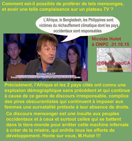 Comment peut-on proférer de tels mensonges ?