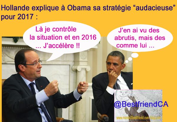Hollande voeux encore nous arnaquer en 2016 !!