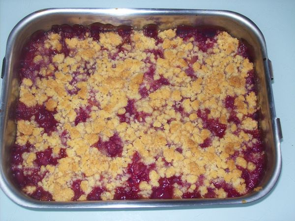CRUMBLE FRAMBOISE/ANANAS