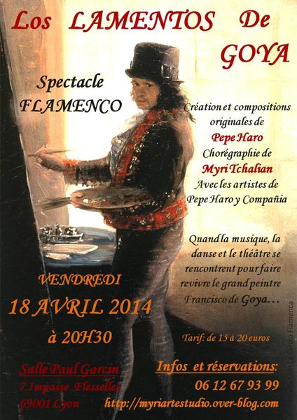 Création 2014: LOS LAMENTOS DE GOYA