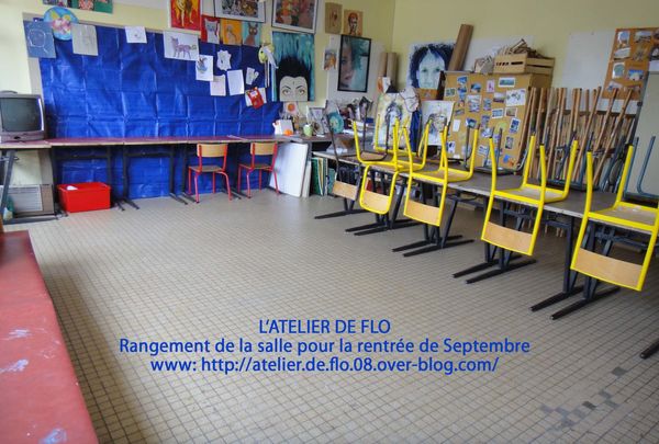 Le rangement de l'atelier