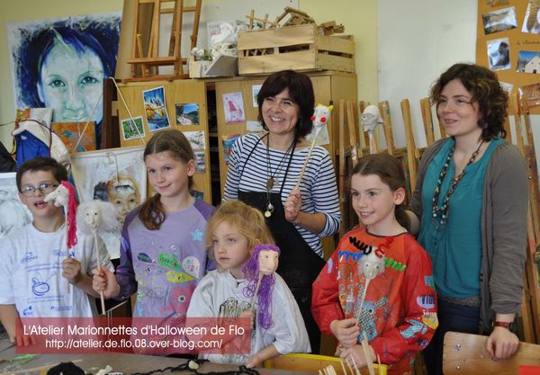 Atelier Marionnette d'Halloween avec Flo
