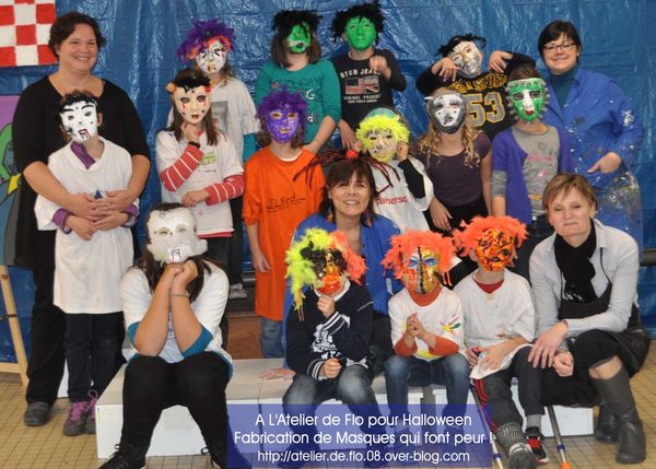 Atelier Masques d'Halloween