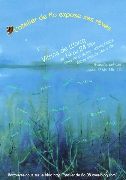 "L'Atelier de Flo expose ses rêves" à Warcq