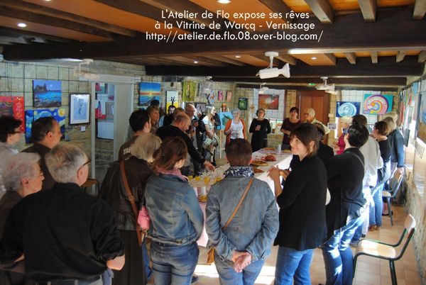 Le Vernissage des rêves de l'Atelier de Flo !