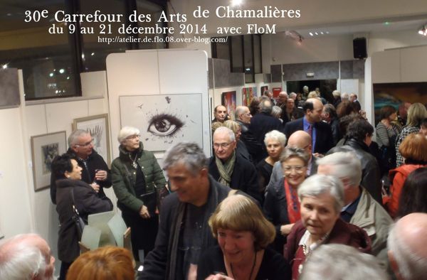 Exposition Carrefour des Arts Chamalières - Artiste FloM