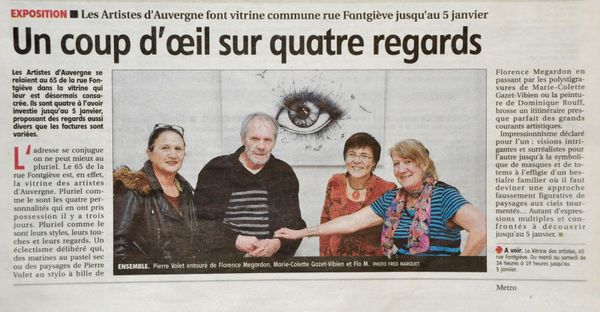 Article de Presse - La Montagne - Clermont Ferrand