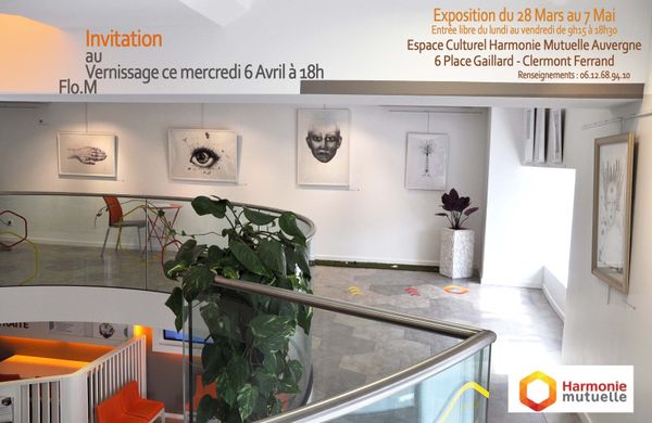 Exposition-Flo.M- Clermont Ferrand- Des Rêves à Croquer