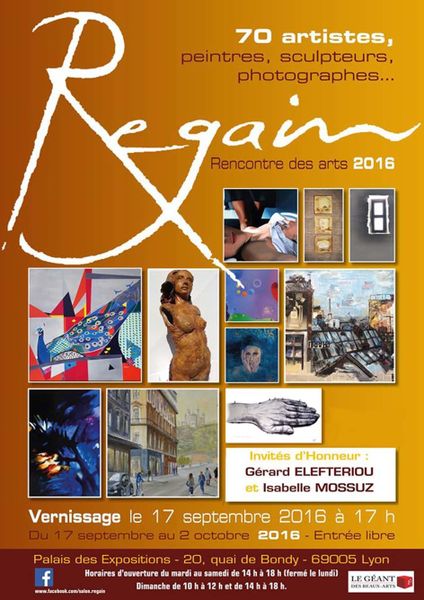 Salon Regain au Palais des Exposition à Lyon