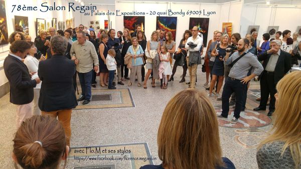 Salon Regain à Lyon - Exposition avec Flo.M