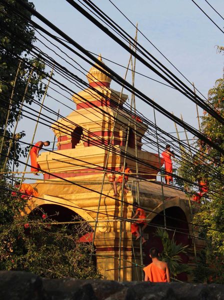 Au fil du Mekong (2) : La cité du Bouddha d'or..