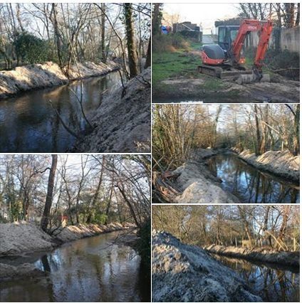 En décembre 2014 un riverain de la jalle s'est livré à des travaux de curage dans la Jalle site Natura 2000 lettre au président du SIJALAG pour savoir si une plainte a été déposée?
