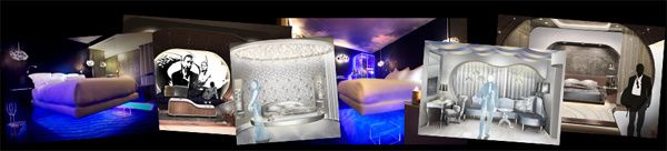 Nuit magique au "Seven Hotel"