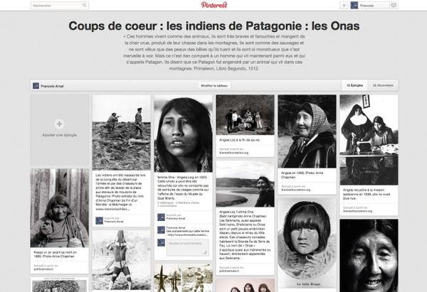 Pinterest et la géographie
