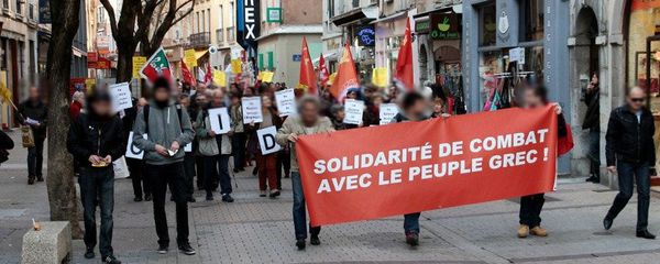 Solidarité avec les femmes de ménage grecques !