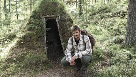 Le cosaque dans les bois et son Kinjal