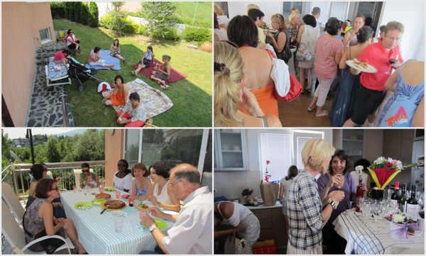Beau et Chaud dans les jardins de BOYANA,