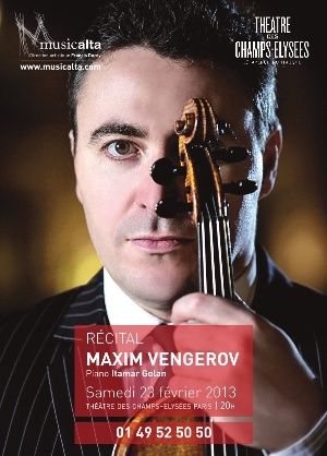 Maxim Vengerov en exclusivité à MUSICALTA