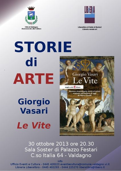 Storie di Arte: Marco Cavalli presente "Le vite di Vasari"
