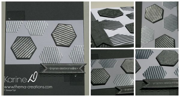 Carte Hexagone 1 #Stampin’Up!