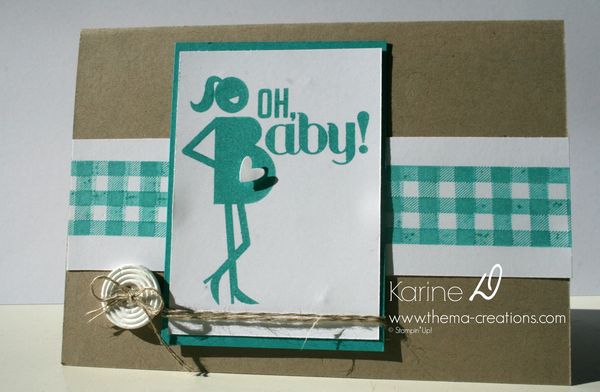 Carte "Oh baby" ! Ce n’est pas royal ?