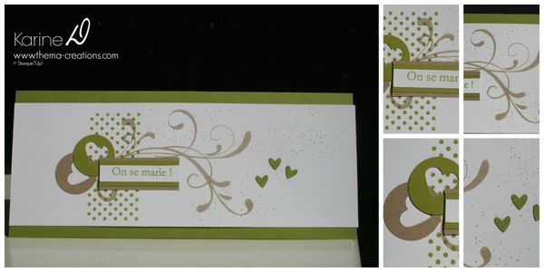 Carte "On se marie"