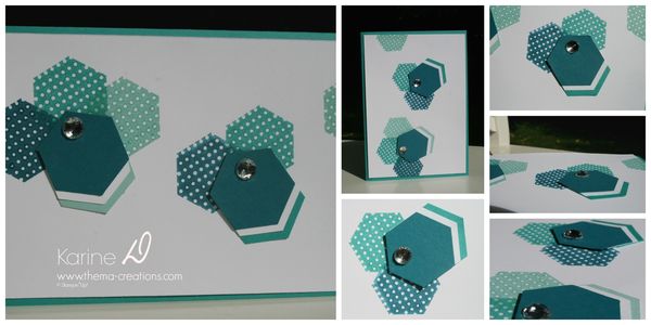 Carte Hexagone 2 # Stampin’Up !