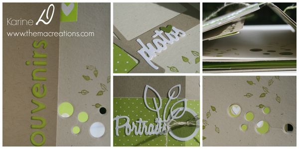 Mini-album Vert printemps