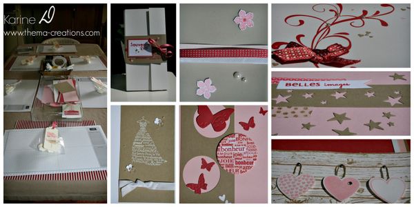 Atelier scrapbooking : mini-album, spécial "Enterrement vie de jeune fille"