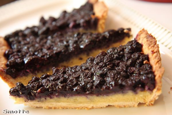 Tarte aux myrtilles