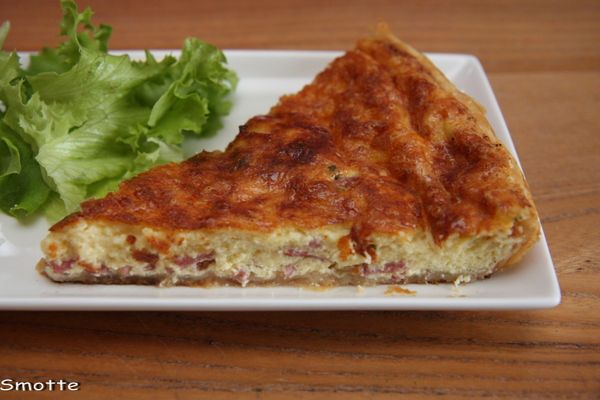 Quiche au jambon et au Boursin®