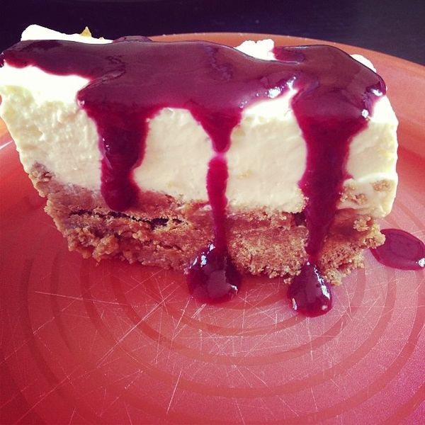 Cheesecake Aux fruits rouges !