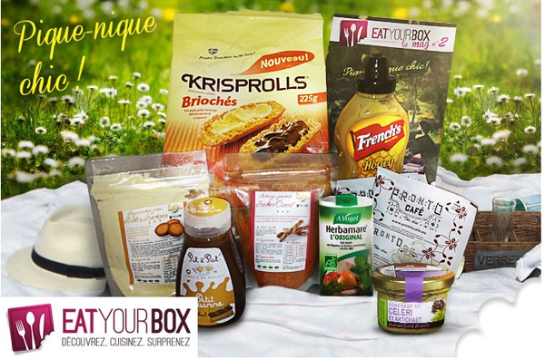 BOX à gagner. Eat your box. Pique-nique chic. Mai 2013