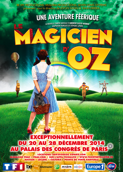 Comédie musicale : Le Magicien d'Oz