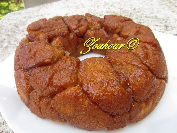 Monkey bread Brioche caramélisée