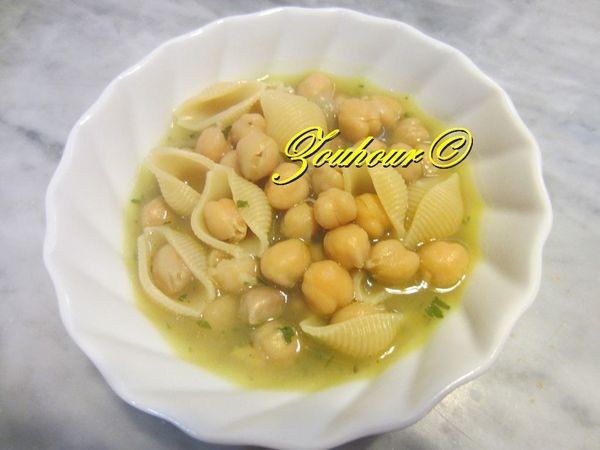 Soupe au pois chiche