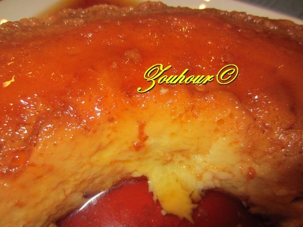 Créme caramel a la vanille