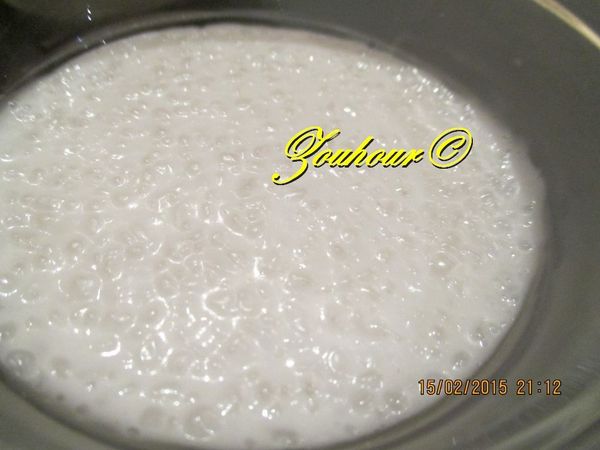 PERLES de Tapioca au Lait de Coco