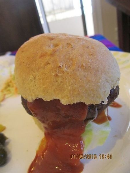 Hamburger maison