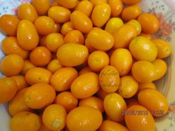 Confiture de kumquat au jus d’orange sanguine
