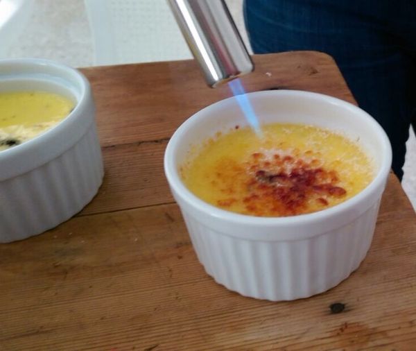 Crème Brulée Vanille au Zeste de Citron Vert