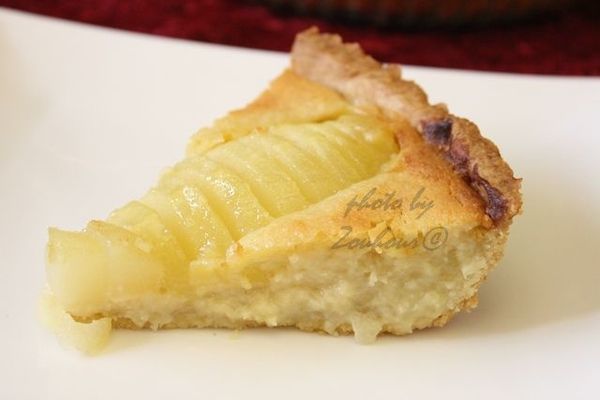 Tarte aux Poires ou Tarte Bourdaloue