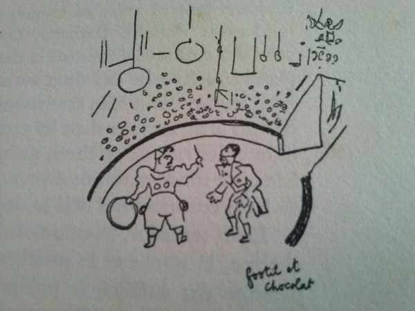 Jean Cocteau sur Chocolat et Footit