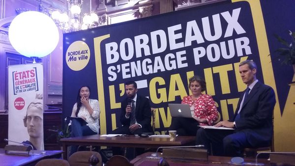 Marik Fetouh animant le débat
