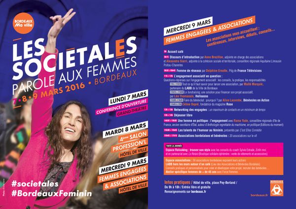 Les Sociétales : Bordeaux donne la parole aux femmes