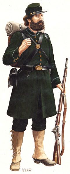 Les tireurs d'élite des Berdan's Sharpshooters