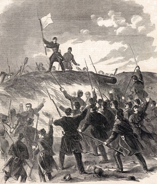 La bataille de Fort Donelson 12 - 16 février 1862