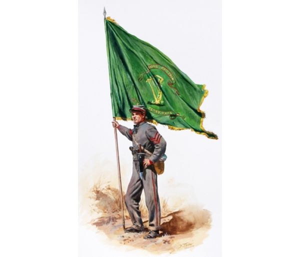 Les Irlandais au service de la Confédération