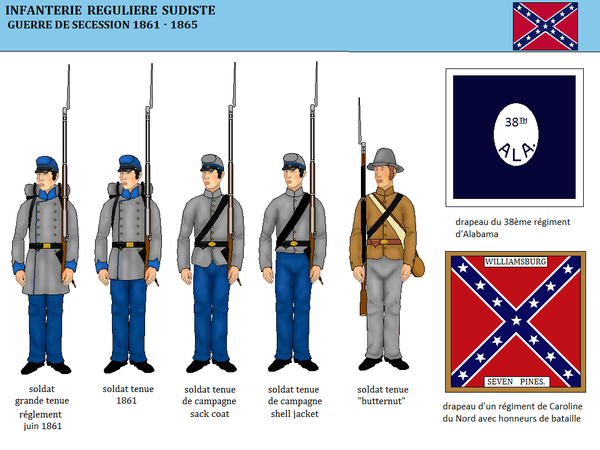 L'infanterie de la Confédération (1)