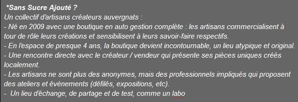 Notre boutique ferme définitivement le 27 juillet, mais le collectif Sans Sucre Ajouté évolue ...vous venez nous rencontrer une dernière fois au 10 rue terrasse ?